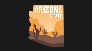Arizona Eyaleti, güzel doğal manzaralı.