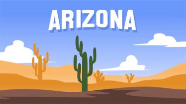 Arizona Eyaleti, güzel doğal manzaralı.