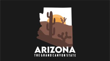 Arizona Eyaleti, güzel doğal manzaralı.