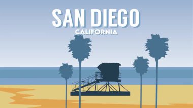 San Diego California Güzel manzaralı