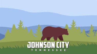 Johnson City Tennessee Güzel manzaralı