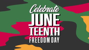 Zenci Amerikan toplumunun özgürlük günü kutlu olsun.