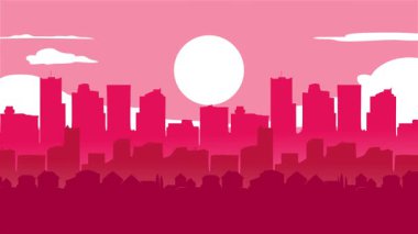 Los Angeles California 'nın güzel manzarası