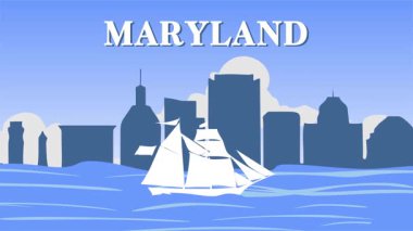 Maryland eyaletinin güzel manzarası