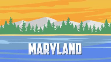 Maryland eyaletinin güzel manzarası