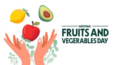 Daha fazla meyve ve sebze yiyin.