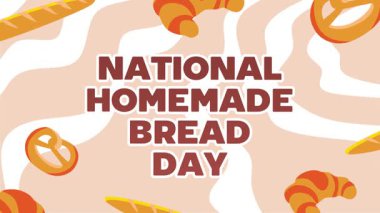 Lezzetli ekmekle ulusal ev yapımı ekmek günü