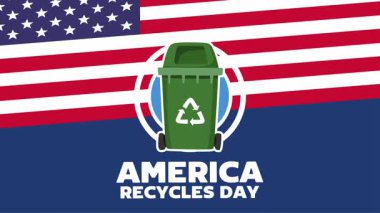 Daha iyi atık geri dönüşümü için mutlu Amerika Günü