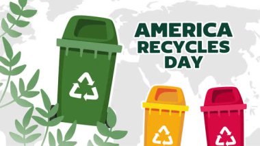 Daha iyi atık geri dönüşümü için mutlu Amerika Günü