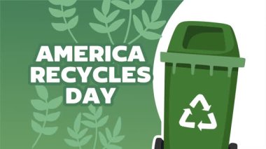 Daha iyi atık geri dönüşümü için mutlu Amerika Günü