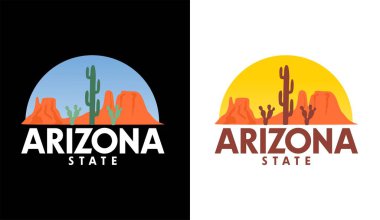 Arizona Eyaleti güzel dağ manzaralı