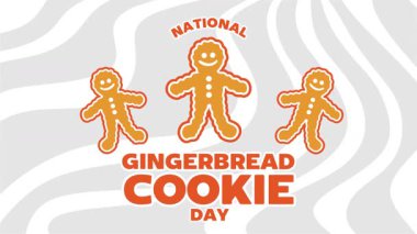 Ulusal zencefilli kurabiye günü ve lezzetli zencefilli kurabiye.