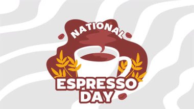 Bir fincan espresso eşliğinde Ulusal Espresso Gününüz kutlu olsun.