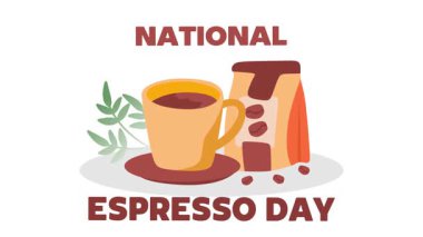 Bir fincan espresso eşliğinde Ulusal Espresso Gününüz kutlu olsun.