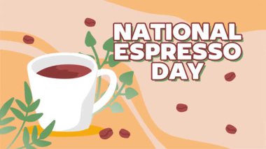 Bir fincan espresso eşliğinde Ulusal Espresso Gününüz kutlu olsun.