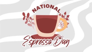 Bir fincan espresso eşliğinde Ulusal Espresso Gününüz kutlu olsun.