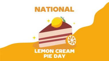 Ulusal Limonlu Kremalı Turta Günün kutlu olsun.