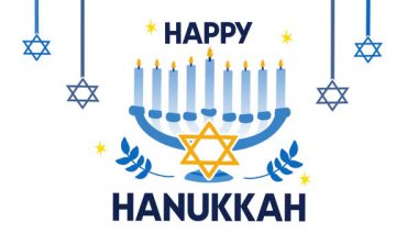 Mutlu Hanukkah 'lar tüm Yahudilere.