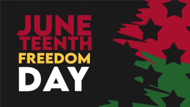 Haziran 'ın özgürlük günü tüm siyahlar için