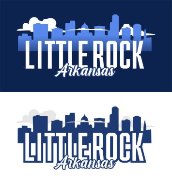Güzel doğal manzaralı küçük rock Arkansas ile küçük rock Arkansas.