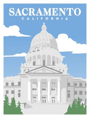 Güzel manzaralı kutsal Kaliforniya 'ya