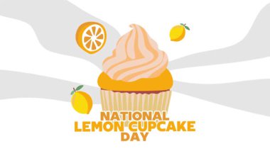 Lezzetli limonlu kekler ile ulusal limonlu kek günü