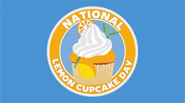 Lezzetli limonlu kekler ile ulusal limonlu kek günü