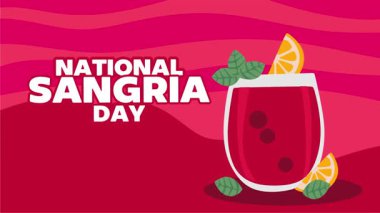 Canlandırıcı Sangria ile Ulusal Sangria Günü