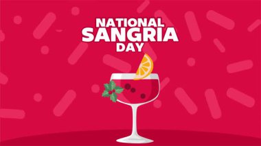 Canlandırıcı Sangria ile Ulusal Sangria Günü