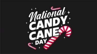 Tatlı bastonlu Ulusal Şeker Çubuğu Günü