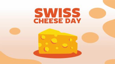 Lezzetli peynirli İsviçre peyniri günü
