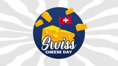Lezzetli peynirli İsviçre peyniri günü