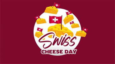 Lezzetli peynirli İsviçre peyniri günü