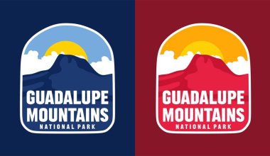 Guadalupe Dağları Ulusal Parkı güzel manzaralı ve dağ siluetleriyle