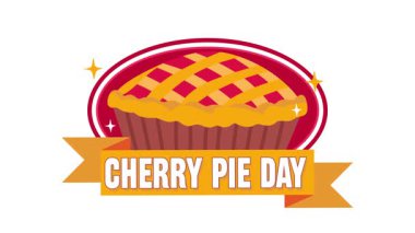 Kirazlı turta günü ve lezzetli vişneli turta.