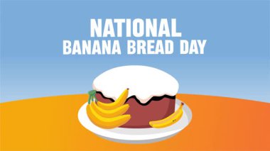 Happy Banana Bread Day with delicious banana bread