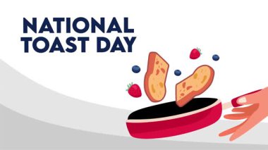 Lezzetli tostlarla ulusal tost günü