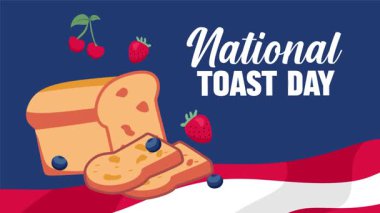 Lezzetli tostlarla ulusal tost günü