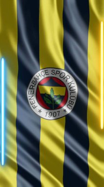 Fenerbahçe Bayrak Telefonu arkaplanı veya sosyal medya paylaşımı sallaması