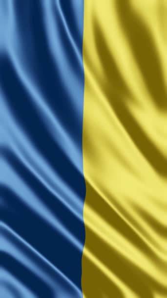 Vifta Ukraina Flagga Telefon Bakgrund Eller Sociala Medier Dela — Stockvideo