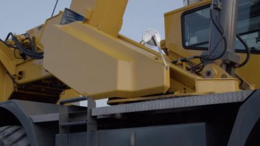 Güçlü Hidrolik İnşaat Turna Kabini Kapatma Ayrıntılı Paneli 