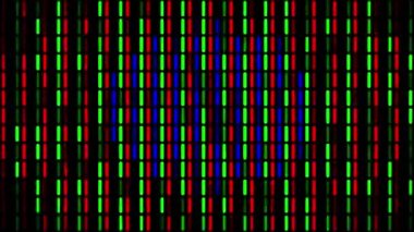 disko ışığı arka planı vj ekran efekti Lcd rgb piksel arkaplanını kapat