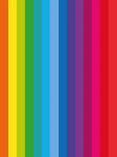 Arc Ciel Lignes Coloré Fond Vecteur — Image vectorielle