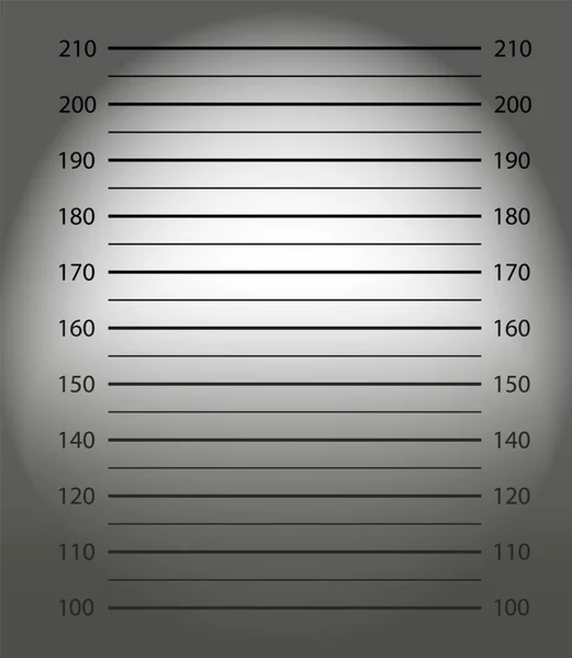 Police Mugshot Police Lineup Mugshot Background Vector — Stock Vector