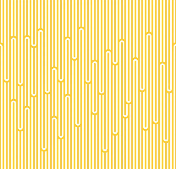 Бесшовный Узор Белым Жёлтым Раменем Текстура Морских Волн Абстрактная Концепция — стоковый вектор