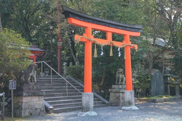 Вхідні Ворота Коли Входять Відвідують Удзі Дзіндзя Кіото — стокове фото