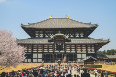 bir Todai ji Tapınağı, Dünya Mirası Alanı, Nara, Japonya 9 Nisan 2012