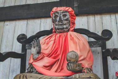 Todai-ji Budist UNESCO 18. Yüzyıl Binzuru Ormanı Edo Dönemi 9 Nisan 2012