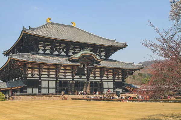 Een Todai Tempel World Heritage Site Nara Japan April 2012 — Stockfoto
