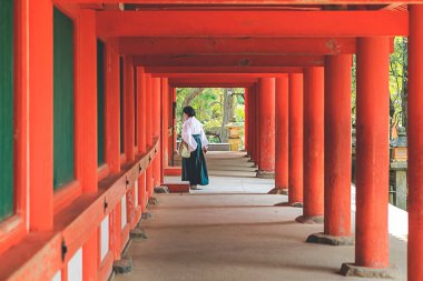 Kasuga Taisha 9 Nisan 2012 'yi tekrarlayan Koridor Kapalı